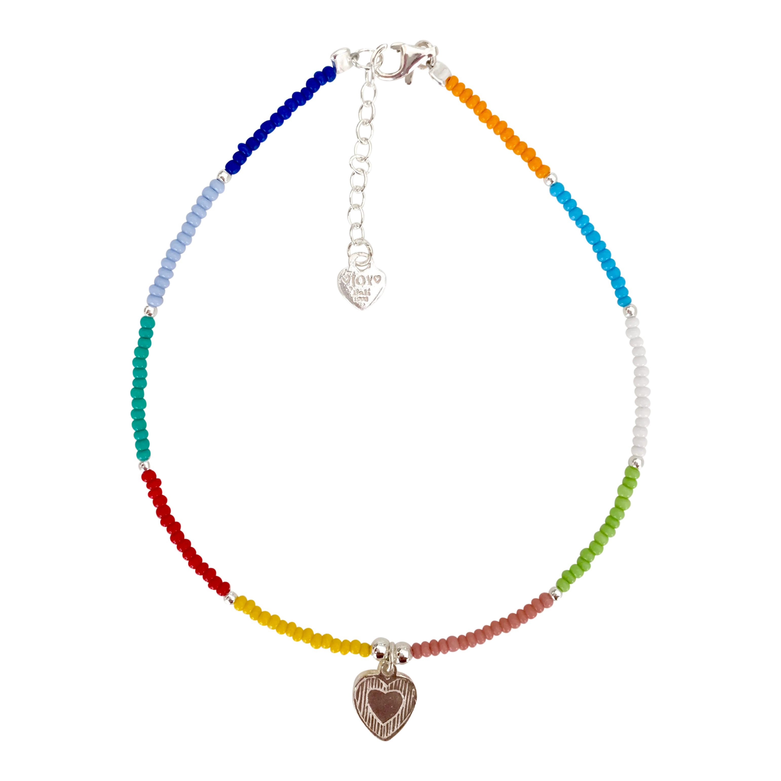 Anklet Jamaica Mix Corazon