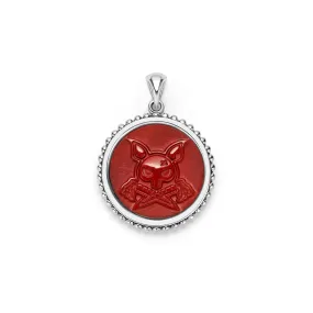 Anthem Red Jasper Krunch Amulet