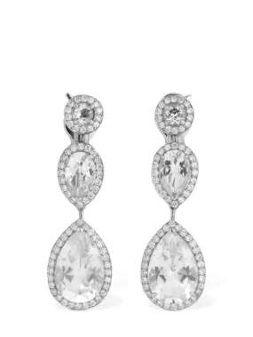 Atelier Swarovski   Lola drop earrings 