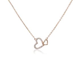 Heart Cubic Zirconia Necklace