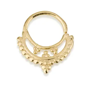 Shiva-Inspired Decorative Septum Ring