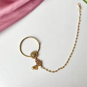 Sunehri Nose Ring (Champagne)